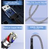 Cable USB a conector de audio AUX macho de 3.5mm,