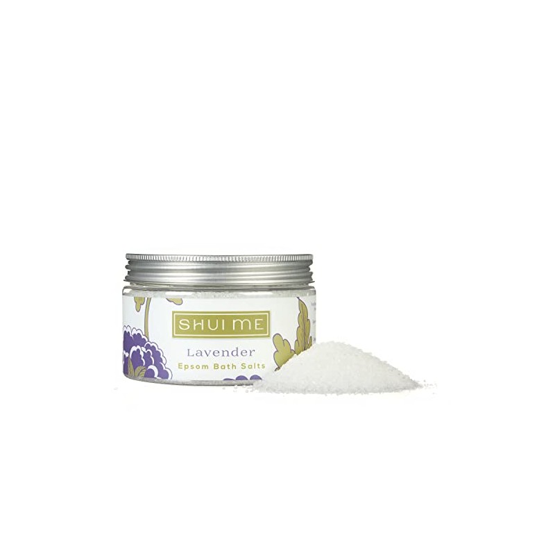 Shui Me Lavender Epsom Bath Salts 300g Infused with Pure