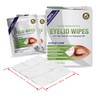 Lunovus Premium Eyelid Wipes With Tea Tree and Coconut Oil