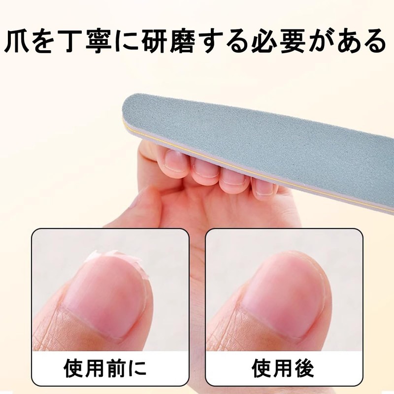FsGrg 爪やすりセット スポンジ爪やすり 両面 ネイルファイルセット 6点セット グリット 150 180 240