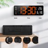 Koolertron Digital Wall Clock, 13-inch Large Display, LED Digital Clock