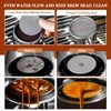 Adjustable Depth Espresso Tamper Set: 58mm Spring Loaded Espresso Distributor