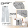 Lmaray Catheter Pants for Men/Women, Holds (2) 2000ml Leg Bags,