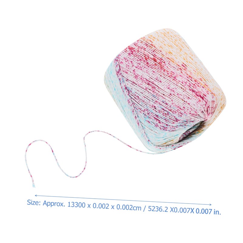 Tofficu Cotton Blend Yarn Knitting Yarn Material Crochet Cotton Thread