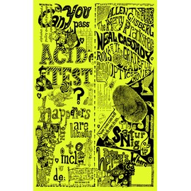 CAN YOU PASS THE ACID TEST POSTER 11 x 17 inches Ken Kesey Merry Pranksters Grateful 60's Deadhead Psychedelic