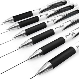 Zebra Classic Z-Grip Flight Ballpoint Pens - 1.2mm - Black Ink - Pack of 6