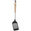 Suncraft BM-210 Turner Spatula, Nylon, Made in Japan, Natural Wood