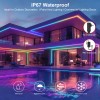 COB LED Strip Lights Light Strings Plastic RGB Smart IP65