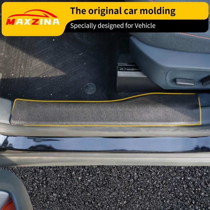 Maxzina Door Sill Protector Compatible with 2022-2025 Ford Maverick Inner