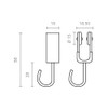 MICEL - 92578 Pulley for Sun Shade Sail Pack of