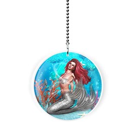 Gotham Decor Magic Mermaid Fan/Light Pull