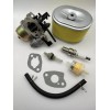 For Honda GX160 5.5HP GX200 16100-ZH8-W61 Carburetor Gasket Spark Plug