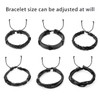 Chamqueen Woven Leather Bracelet Combination Gifts For Men and Boys