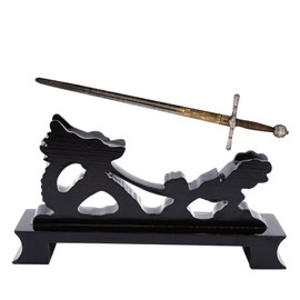 Dragon Sword Holder Sword Stand, Solid Wood, Katana, Samurai, Sword Holder, Floor Mount (Sword is not included)