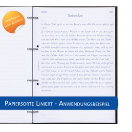 'SCHAAR Design Flexinotes Notebook A5 Grunge Refillable with Index Notepad and Ringbinder combined for Notes, Todos and projects Type: 75 squared pages – Ring (Color: Black S