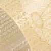 Drum Lamp Shade E27 E14 Clip Fir Leaf Shape Hollow