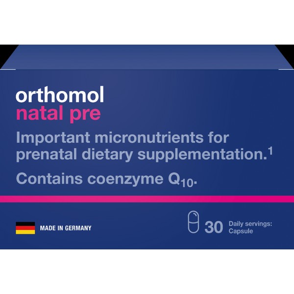 Orthomol- Orthopharm ORTHOMOL NATAL PRE 30 CAPSULES