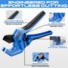 EZUVITA Ratchet PVC Pipe Cutter, Cuts Up to 3" OD