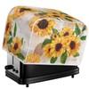 Psesaysky Sunflowers Toaster Covers Fit for Most 2 Standard Toasters,