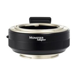 MonsterAdapter LA-FE1 (Nikon F-Mount Lens to Sony E-Mount Converter) Electronic Mount Adapter for AE/AF Shooting