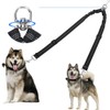 Corooci 2 Dog Leash, No Tangle 360° Swivel Rotation Heavy
