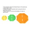 3pcs Flower Maker Set DIY Handcraft Quick Easily Kanzashi Flower