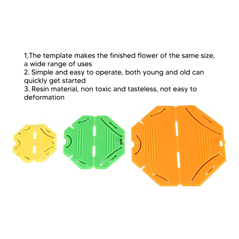 3pcs Flower Maker Set DIY Handcraft Quick Easily Kanzashi Flower