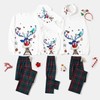 IFFEI Merry Christmas Pajamas Matching Family Women PJ's Colorful Christmas