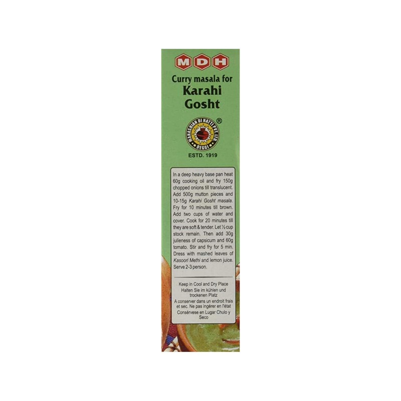 Mdh Curry Masala for Karahi Gosht 3.5 Oz