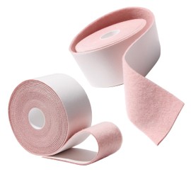 Plush Cotton Moleskin for Feet – 2 Rolls (2” x 15’ Each, 30’ Total) – Densely Woven for Blister Prevention & Foot Protection