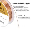 Premium Copper Craft Wire for Beading & Jewelry Making –