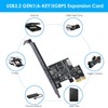 YABOANG PCIE USB 3.2 GEN1 Type-E Expansion Card, PCI Express