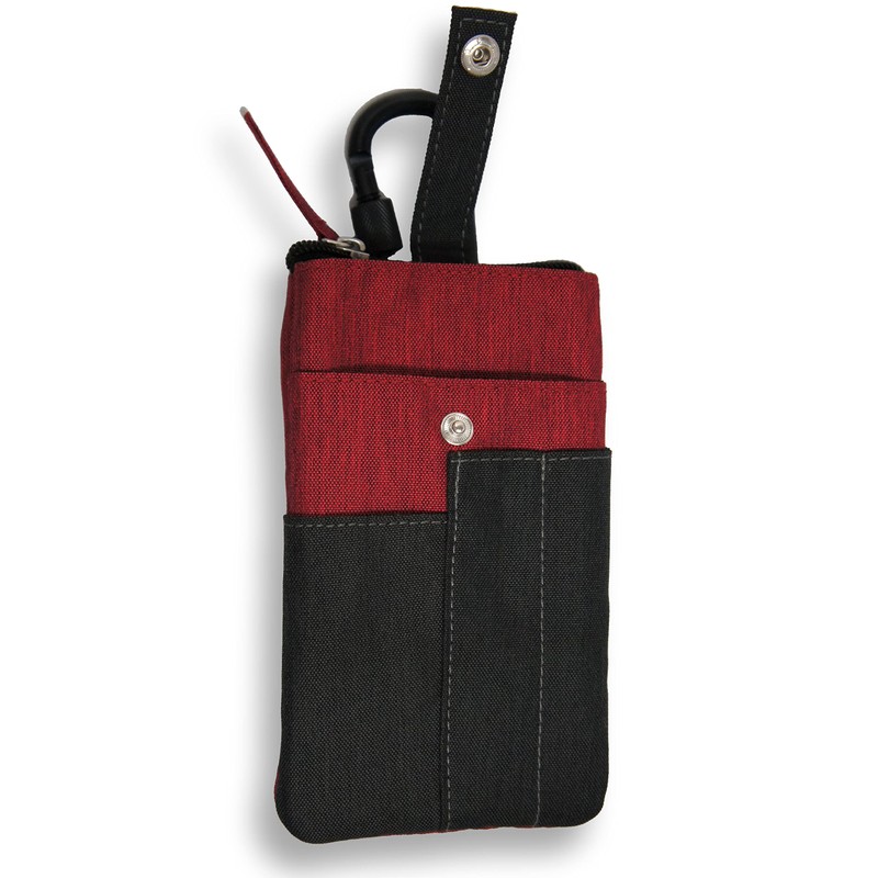 Kawadomi Seisakusho WK-05RD Multi-functional Work Pouch, 2-Way Attachment Belt Loop,