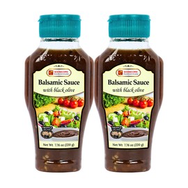 SOONICORN Balsamic Vinaigrette Dressing - Salad Dressing for Healthy Eating – Perfect for Salads, Fruit Salads, Home Cooking, or Camping Needs, 7.8 Ounce (Pack of 2).
