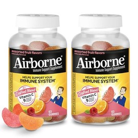 Airborne Vitamin C Gummies for Immune Support - 126 Count