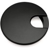 5 Pack - Cosmas 50203FB Flat Black 2-1/2" Two Piece