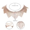 Flyonce Rhinestone Choker Necklace for Women Nightclub Party Prom, Sparkly