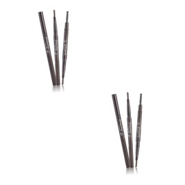 FOMIYES Pcs e Eyebrow Pencils Set Eyebrow Pencil Brush Soft Natural Travel Size Light Brown