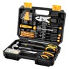 DEKOPRO General Household Hand Tool Kit with Plastic Toolbox Storage