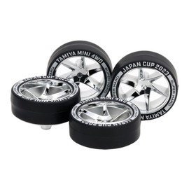 Tamiya J-CUP 2023 95162 Mini 4WD Limited Super Hard Low Profile Tires & Spiral Wheels