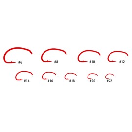 Umpqua U202 Red Hooks (50Pk) 16