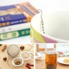 Tea Infuser, Tea Infuser, Tea Ball with Chain, 6 Pieces