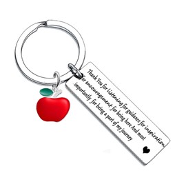 BESPMOSP Thank You Gifts for Teacher Teacher Appreciation Gift Teacher Keyring Teacher Leaving Gifts Teacher Birthday Gift Teacher Teachers Day Gifts Teacher Gifts Keychain