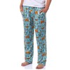 INTIMO SpongeBob SquarePants Men's Chum Bucket Chum-Balaya Sleep Pajama Pants