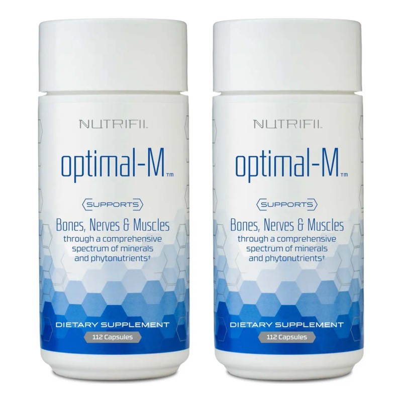 Ariix Kit 2 Optimal-m Minerales Y Enzimas 112 Caps Sin