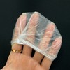 Disposable Vinyl Ear Covers for Hair Dye & Shower 100 pcs 4ea