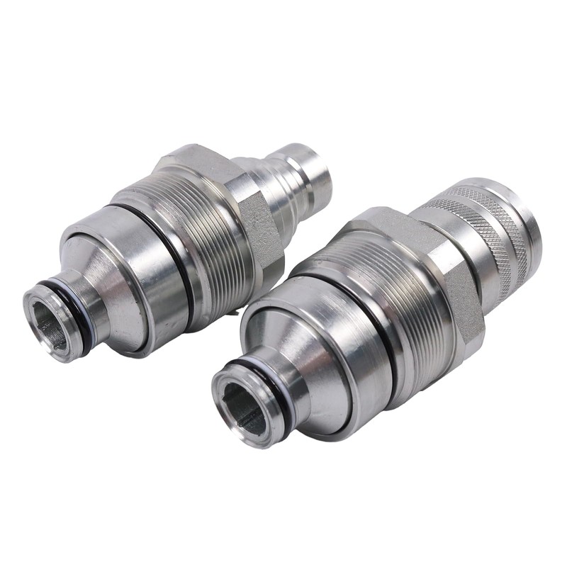 YFANTPA Male Female Flat Face Coupler Kit 373-6967 373-6968 for