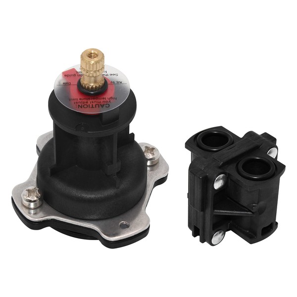 GP76851 Mixer Cap and Pressure Balancing Unit (Shower) Parts Cartridge Compatible with Kohler, Replacement for Rite-Temp and 1/2" Shower Valve GP500520 and GP77759 Parts After Market Replacement