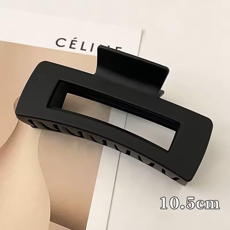 Plastic Large Claw Clips, Assorted Colours, 4-Pack