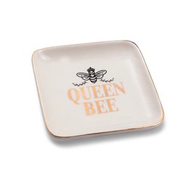Queen Bee Make Up & Things Ceramic Trinket Tray Sentimental Gift Idea 280000031